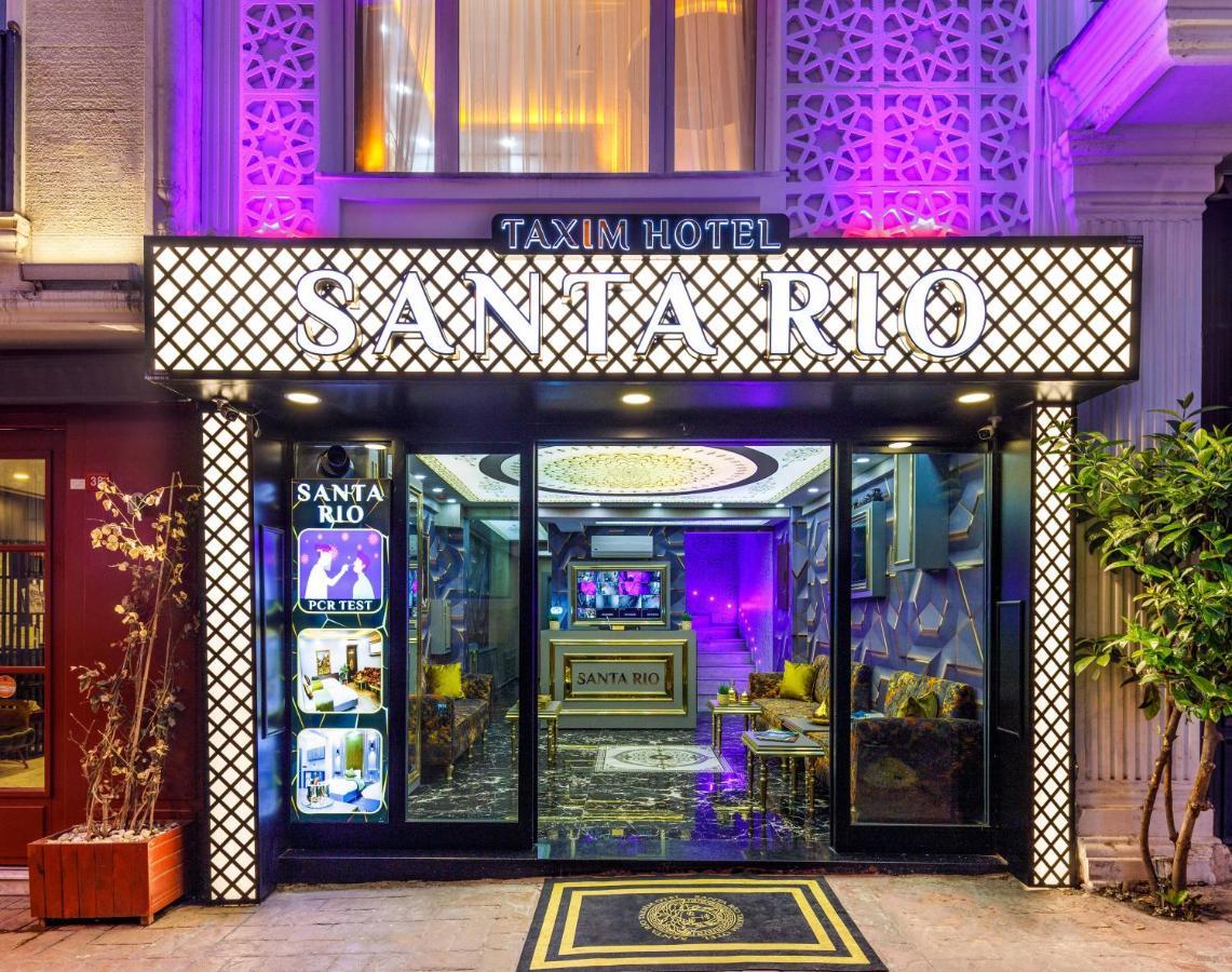 Santa Rio Taxim Hotel Istanbul Exterior photo