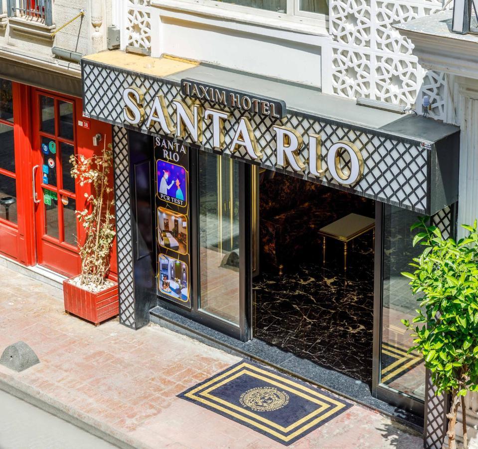 Santa Rio Taxim Hotel Istanbul Exterior photo